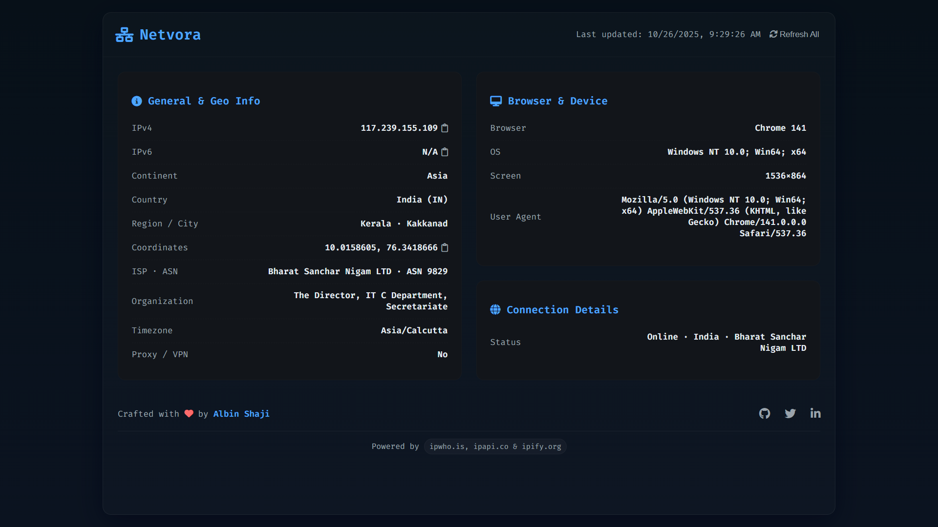 Netvora Screenshot 1