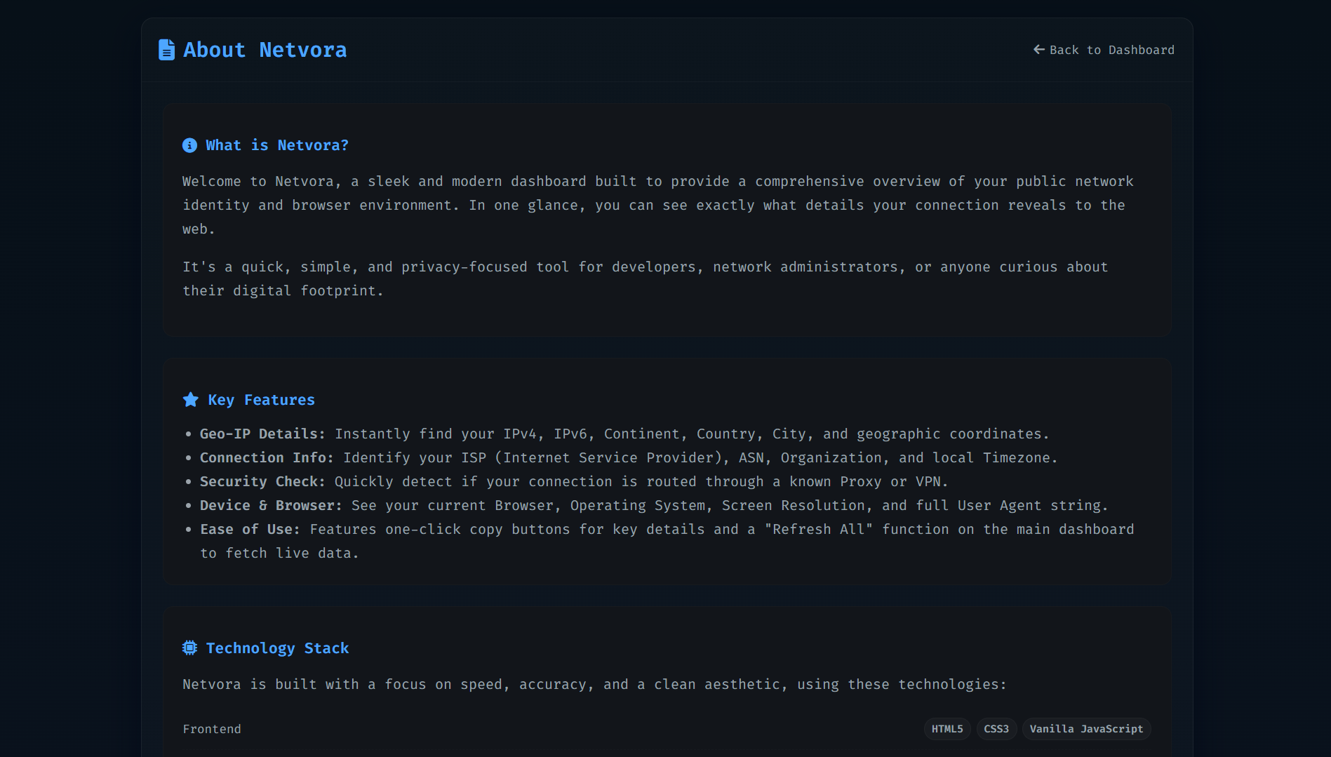 Netvora Screenshot 3