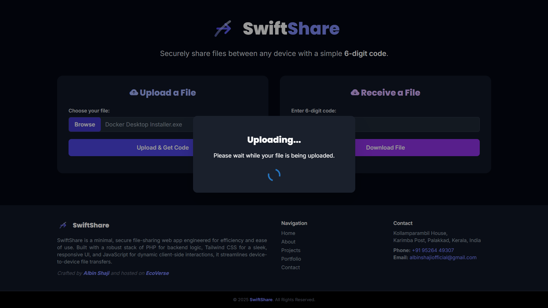 SwiftShare Screenshot 2